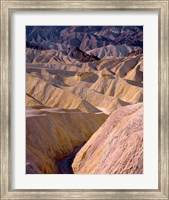 Framed California, Death Valley NP, At Zabriskie Point