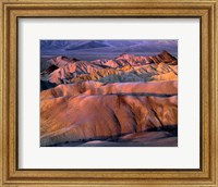 Framed Eroded Mudstone, Death Valley Np, California