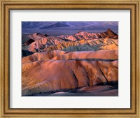 Framed Eroded Mudstone, Death Valley Np, California