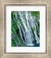 Framed Burney Falls, California