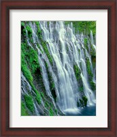 Framed Burney Falls, California