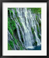 Framed Burney Falls, California