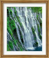 Framed Burney Falls, California