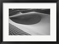 Framed Valley Dunes, California (BW)