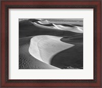 Framed Californian Valley Dunes (BW)