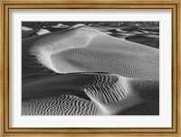Framed Valley Dunes Desert, California (BW)