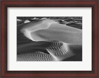 Framed Valley Dunes Desert, California (BW)
