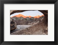 Framed California, Alabama Hills, Mobius Arch