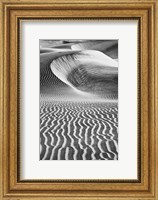 Framed California's Valley Dunes (BW)