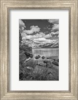 Framed California, Lake Tenaya (BW)