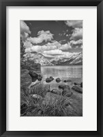 Framed California, Lake Tenaya (BW)