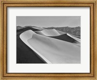 Framed California, Valley Dunes Landscape (BW)
