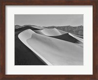 Framed California, Valley Dunes Landscape (BW)