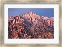 Framed California, Alabama Hills, Eastern Sierra Nevada Mountains