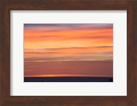 Framed California, Sunset, Pacific Ocean