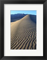 Framed Mesquite Dunes, Death Valley Np, California