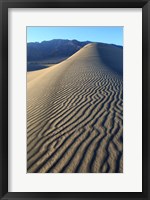 Framed Mesquite Dunes, Death Valley Np, California