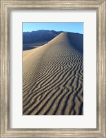 Framed Mesquite Dunes, Death Valley Np, California
