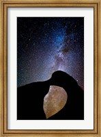 Framed Mobius Arch With The Vibrant Milky Way
