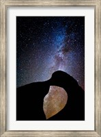 Framed Mobius Arch With The Vibrant Milky Way