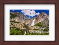 Framed Yosemite Falls, California