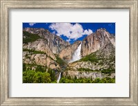 Framed Yosemite Falls, California