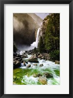 Framed Lower Yosemite Falls, Yosemite National Park