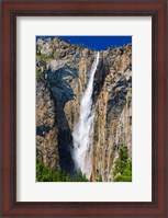 Framed Ribbon Falls, California