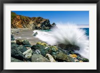 Framed Crashing Surf, Limekiln State Park