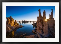 Framed Sunrise At The South Shore Of Mono Lake