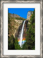 Framed Rainbow Over Bridalveil Fall