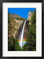 Framed Rainbow Over Bridalveil Fall