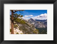 Framed Half Dome From Yosemite Point