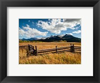 Framed Dallas Divide, Last Dollar Ranch, Colorado