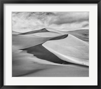 Framed Great Sand Dunes National Park (BW)