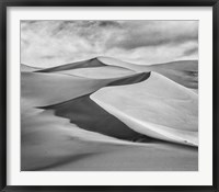 Framed Great Sand Dunes National Park (BW)
