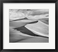 Framed Great Sand Dunes National Park (BW)