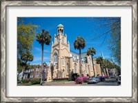Framed Congregation Mickve Israel, Synagogue, Savannah, Georgia