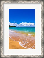 Framed Hanalei Bay, Island Of Kauai, Hawaii