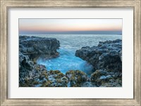 Framed Mokolea Point At Dawn, Kauai, Hawaii