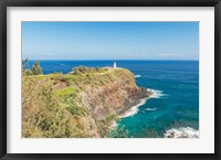 Framed Kilauea Lighthouse, Kauai, Hawaii