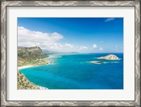 Framed North Shore From Makapu'u Point, Oahu, Hawaii