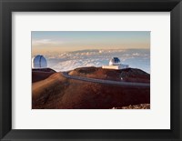 Framed Mauna Kea Observatory Hawaii