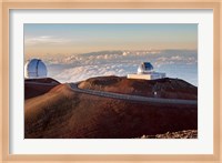 Framed Mauna Kea Observatory Hawaii