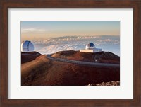 Framed Mauna Kea Observatory Hawaii