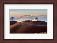 Framed Mauna Kea Observatory Hawaii