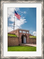 Framed Historic Fort Mchenry, Birthplace Of The Star Spangled Banner