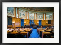 Framed Massachusetts State House, Boston