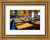 Framed Chamber Of The Statehouse Of Representatives, Boston