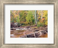 Framed Bonanza Falls, Michigan